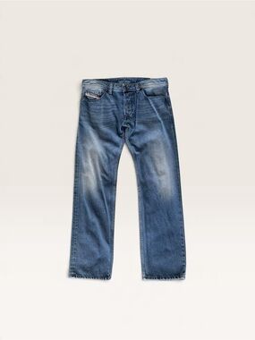 Diesel Safado Regular Slim Straight Jeans W34 L30 Blue Denim